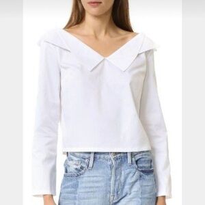 Opening Ceremony White Blouse